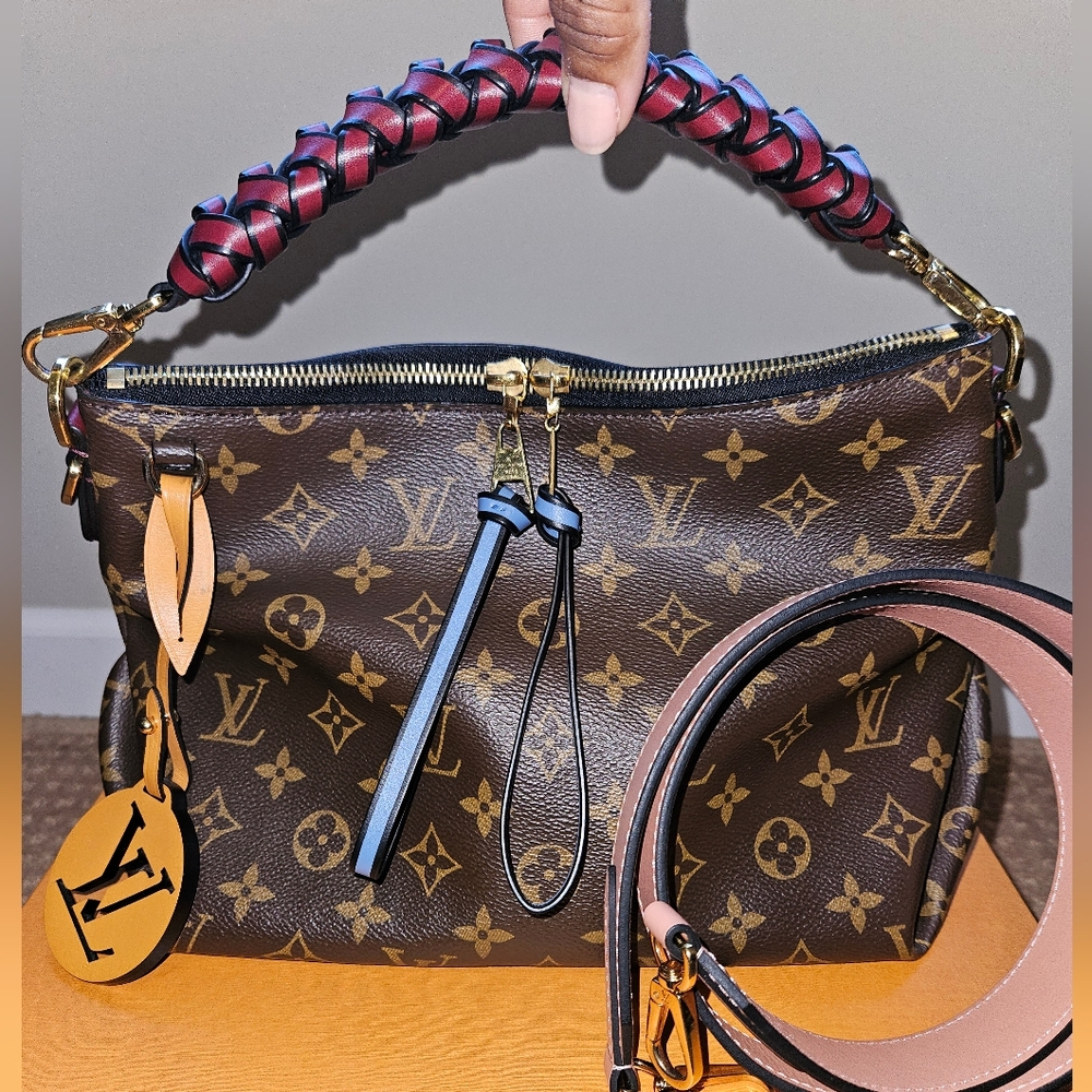 ❌️SOLD❌️ Louis Vuitton Braided Handle Beaubourg Hobo Monogram Canvas Mini